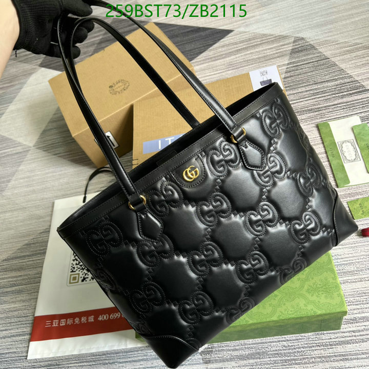 Gucci Bag-(Mirror)-Handbag-,Code: ZB2115,$: 259USD