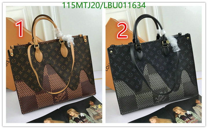 LV Bags-(4A)-Handbag Collection-,Code: LBU011634,$: 115USD