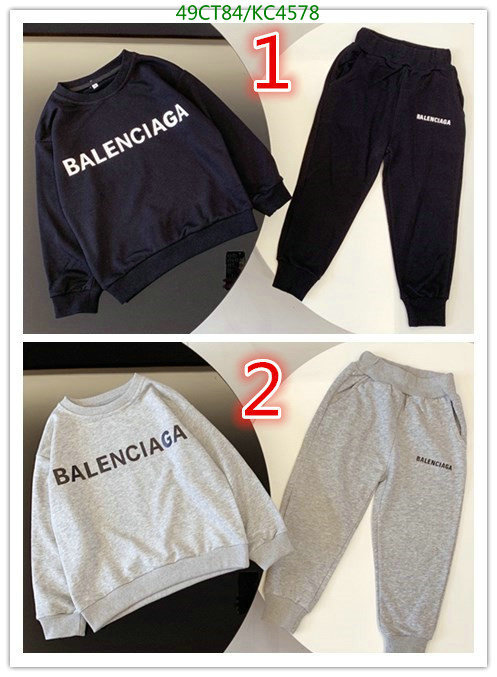 Kids clothing-Balenciaga, Code: KC4578,$: 49USD