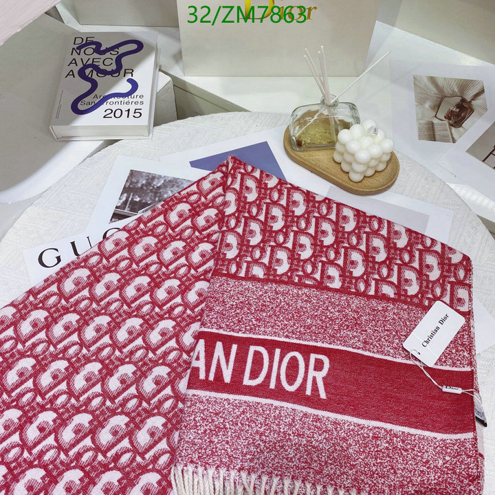 Scarf-Dior, Code: ZM7863,$: 32USD