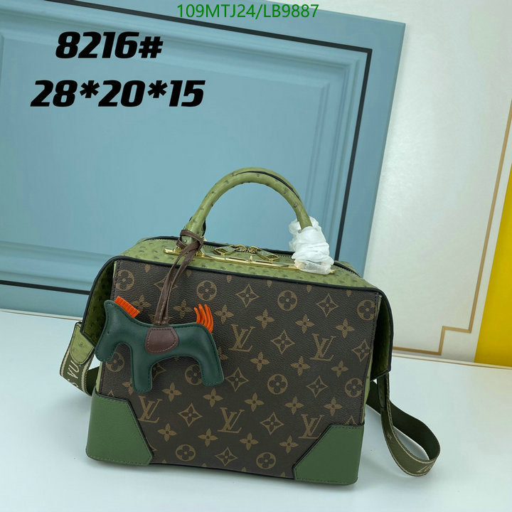 LV Bags-(4A)-Handbag Collection-,Code: LB9887,$: 109USD