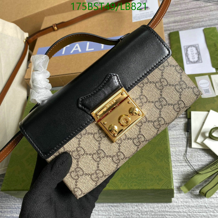 Gucci Bag-(Mirror)-Padlock,Code: LB821,$: 175USD