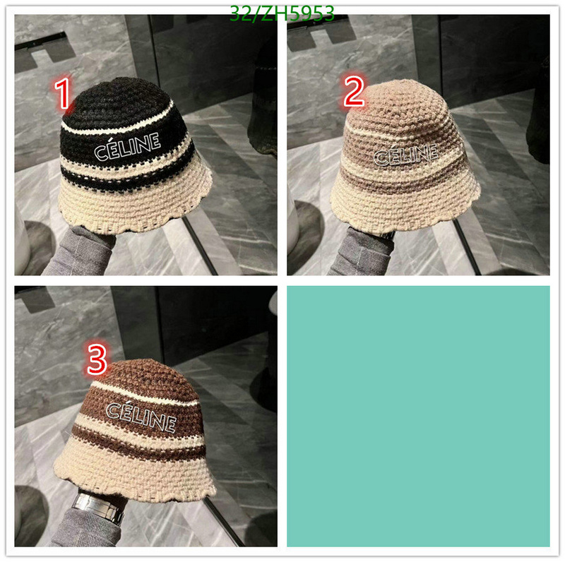 Cap -(Hat)-CELINE, Code: ZH5953,$: 32USD