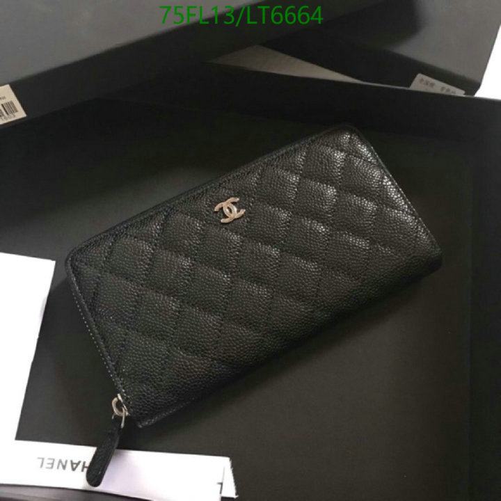 Chanel Bags ( 4A )-Wallet-,Code: LT6664,$: 75USD