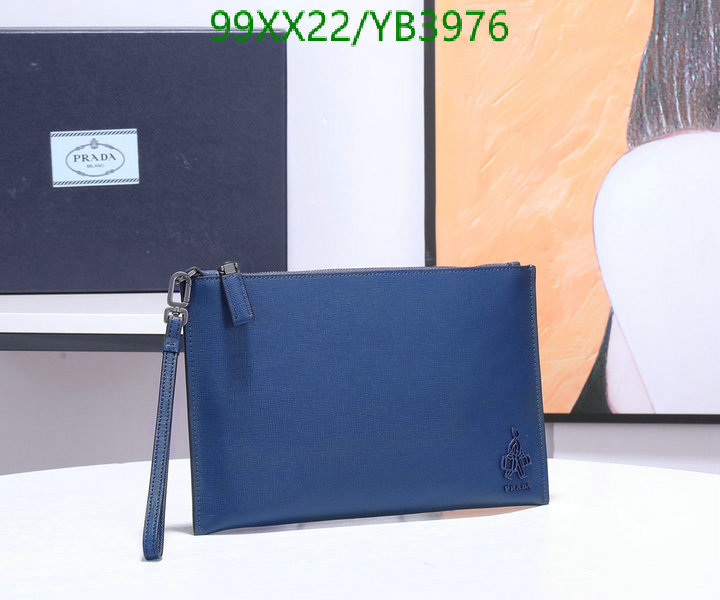 Prada Bag-(Mirror)-Clutch-,Code: YB3976,$: 99USD