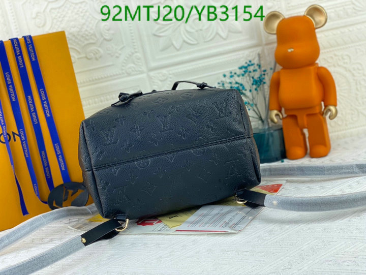 LV Bags-(4A)-Backpack-,Code: YB3154,$: 92USD