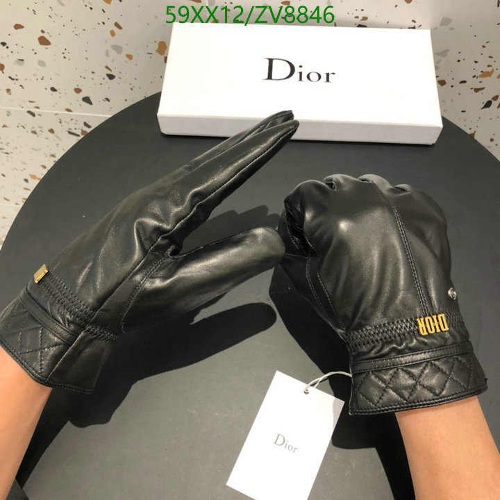 Gloves-Dior, Code: ZV8846,$: 59USD