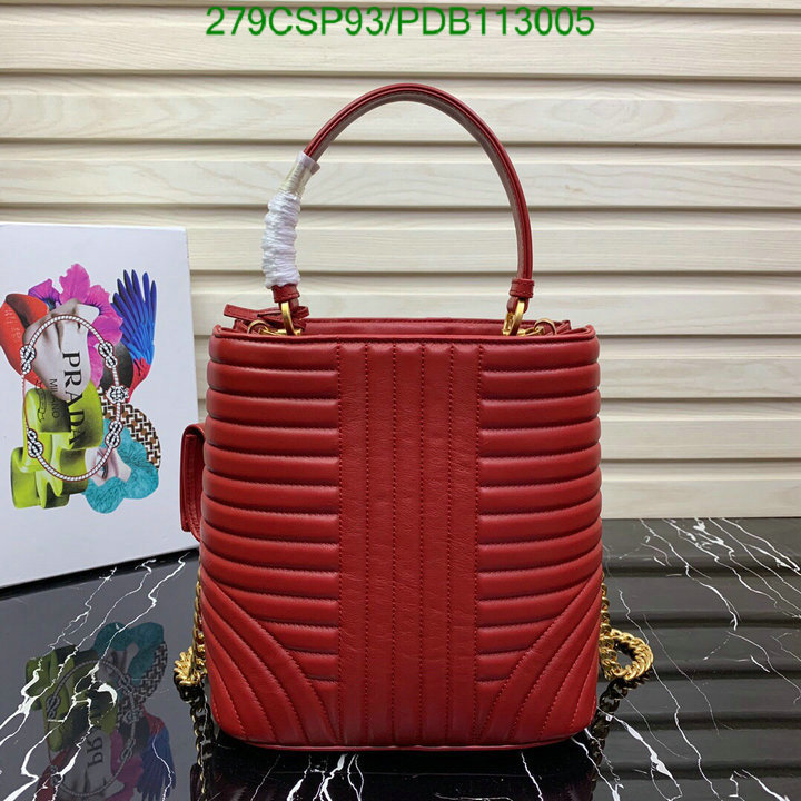 Prada Bag-(Mirror)-Handbag-,Code: PDB113005,$: 279USD