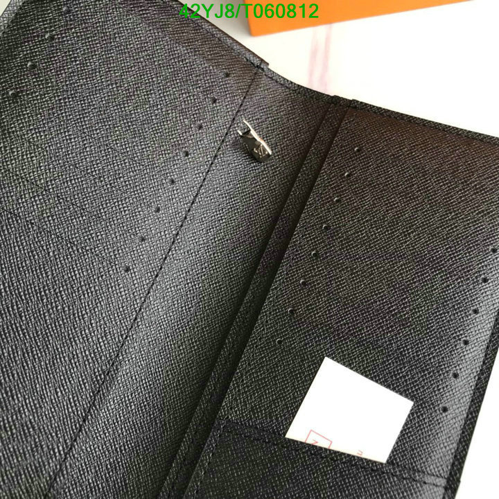 LV Bags-(4A)-Wallet-,Code: T060812,$: 42USD