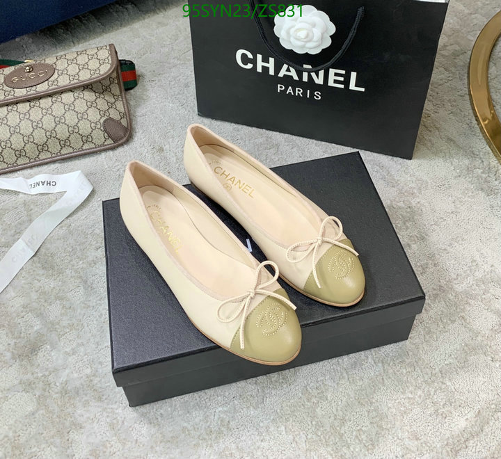 Chanel-Ballet Shoes,Code: ZS831,$: 95USD