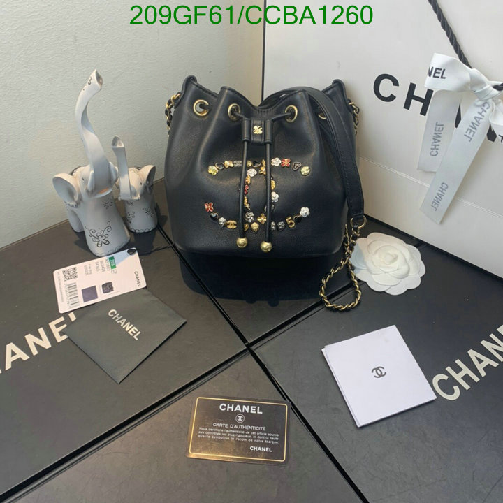 Chanel Bags -(Mirror)-Diagonal-,Code: CCBA1260,$: 209USD