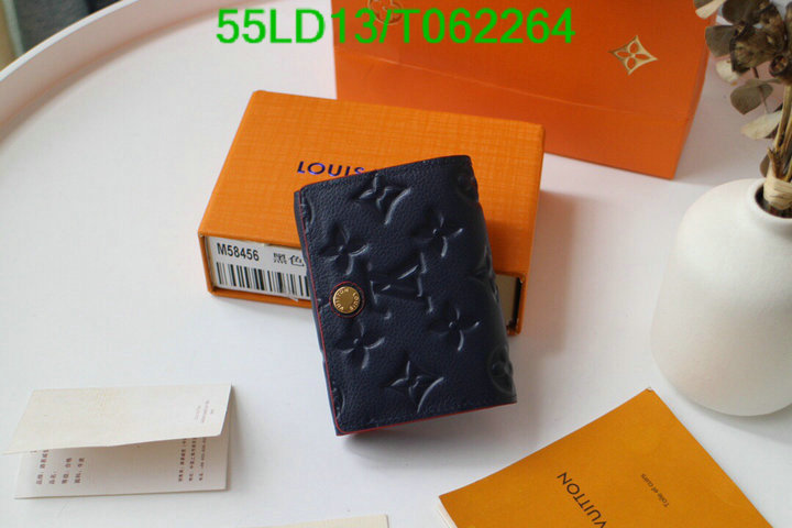 LV Bags-(Mirror)-Wallet-,Code: T062264,$: 55USD