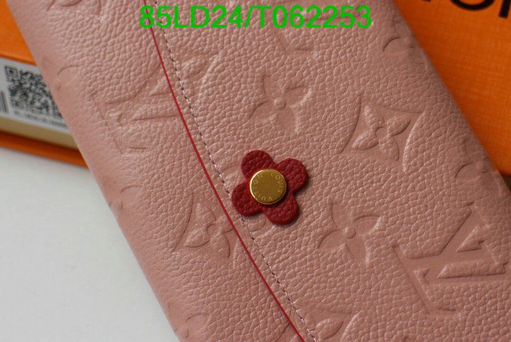 LV Bags-(Mirror)-Wallet-,Code: T062253,$: 85USD