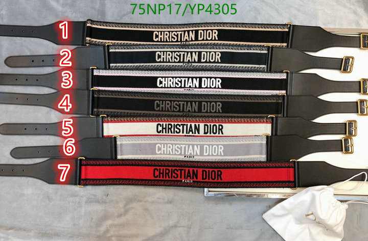 Belts-Dior,Code: YP4305,$: 75USD