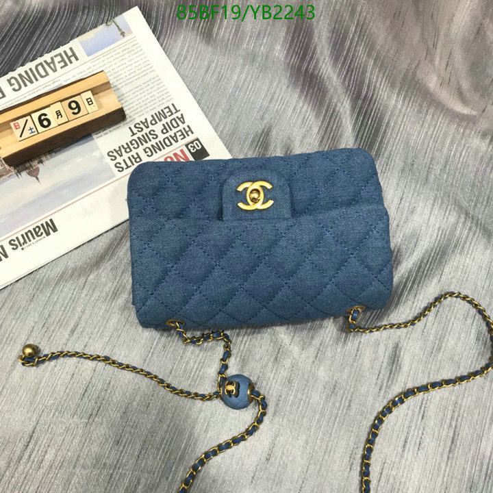 Chanel Bags ( 4A )-Diagonal-,Code: YB2243,$: 85USD