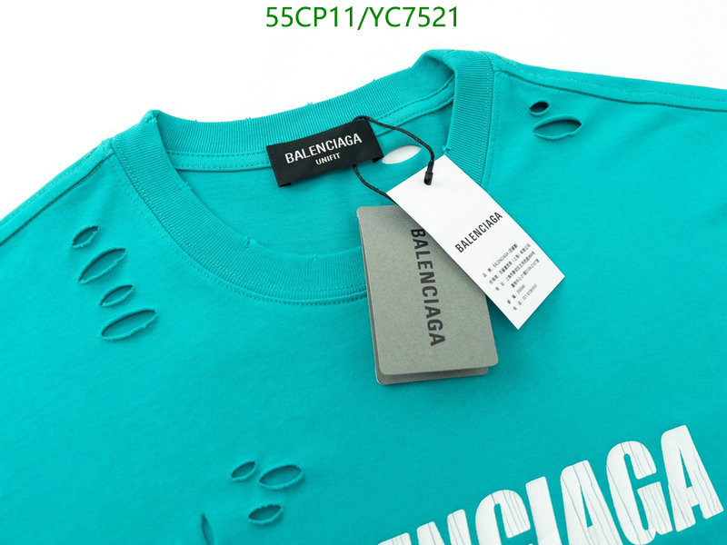 Clothing-Balenciaga, Code: YC7521,$: 55USD