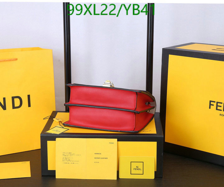 Fendi Bag-(4A)-Diagonal-,Code: YB41,$: 99USD