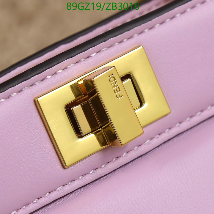 Fendi Bag-(4A)-Diagonal-,Code: ZB3016,$: 89USD