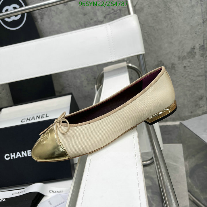 Chanel-Ballet Shoes,Code: ZS4787,$: 95USD