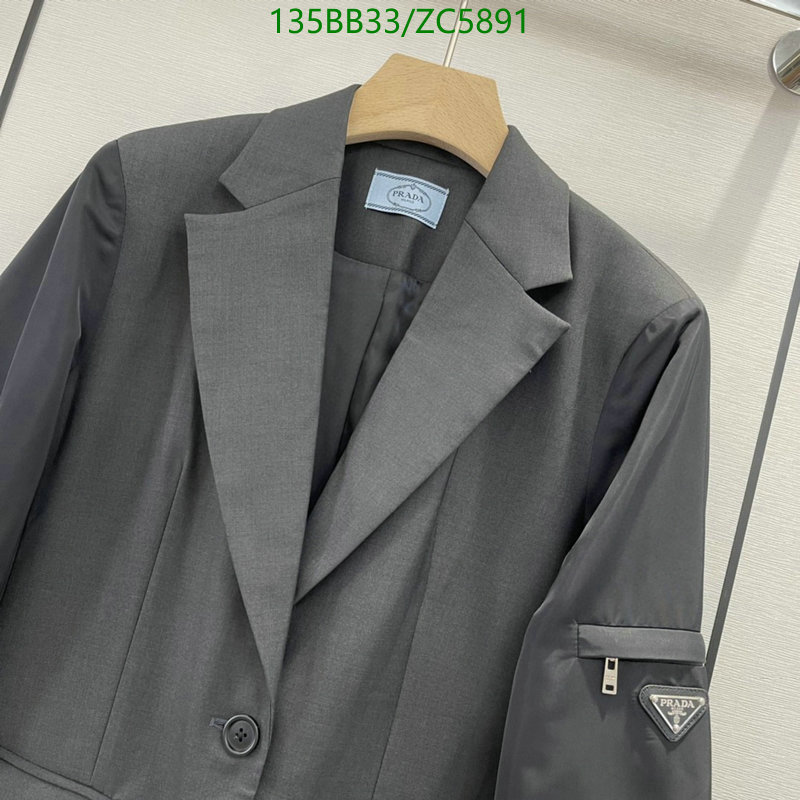Clothing-Prada, Code: ZC5891,$: 135USD