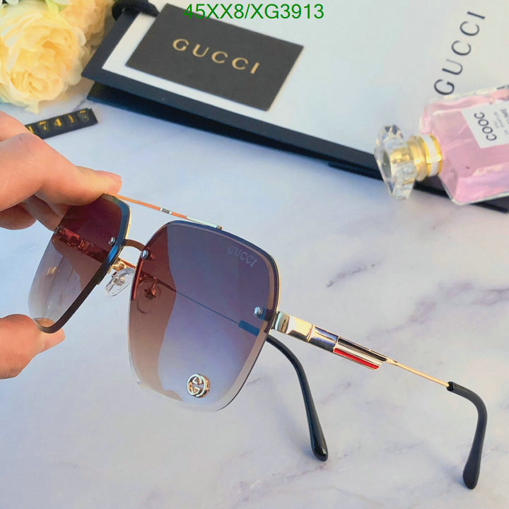 Glasses-Gucci, Code: XG3913,$: 45USD