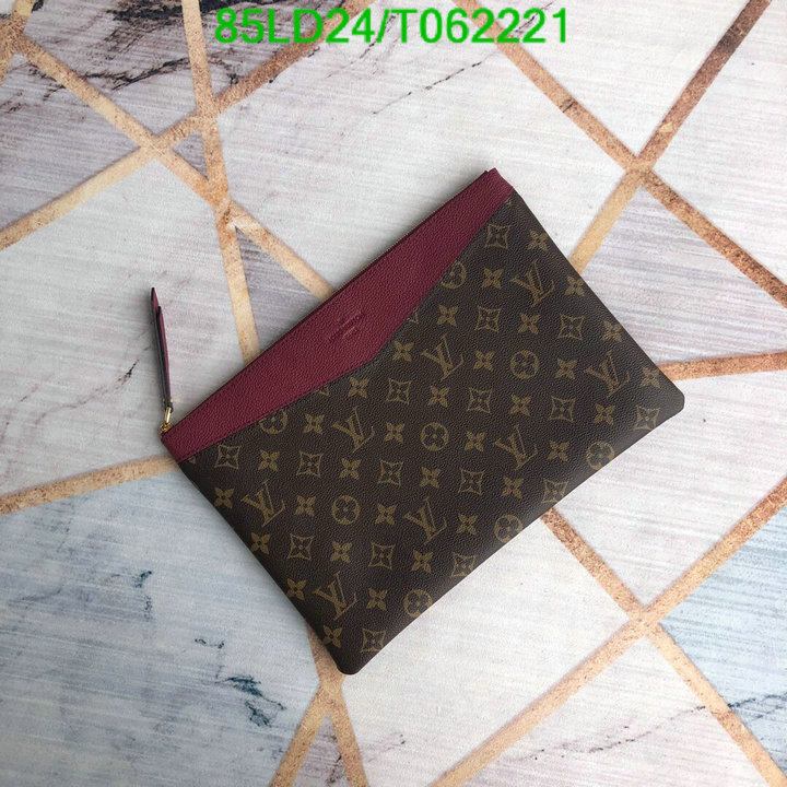 LV Bags-(Mirror)-Wallet-,Code: T062221,$: 85USD