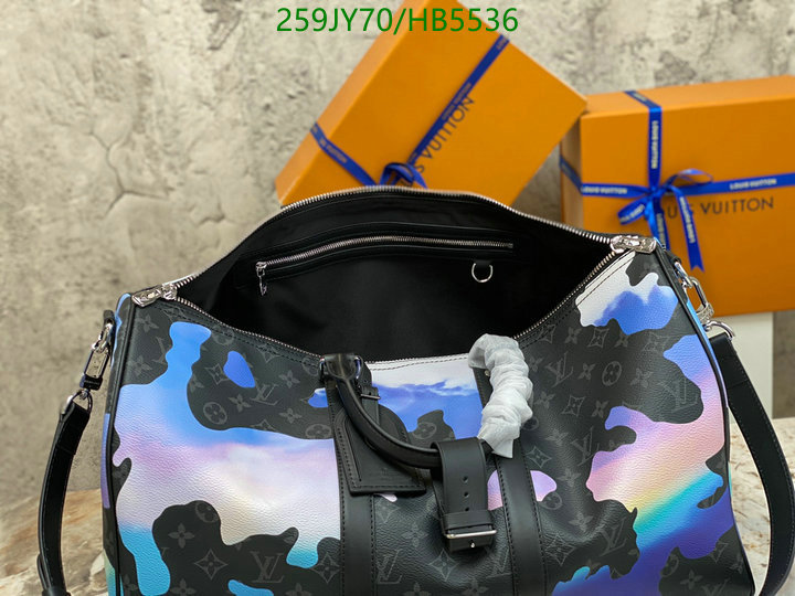 LV Bags-(Mirror)-Keepall BandouliRe 45-50-,Code: HB5536,$: 259USD