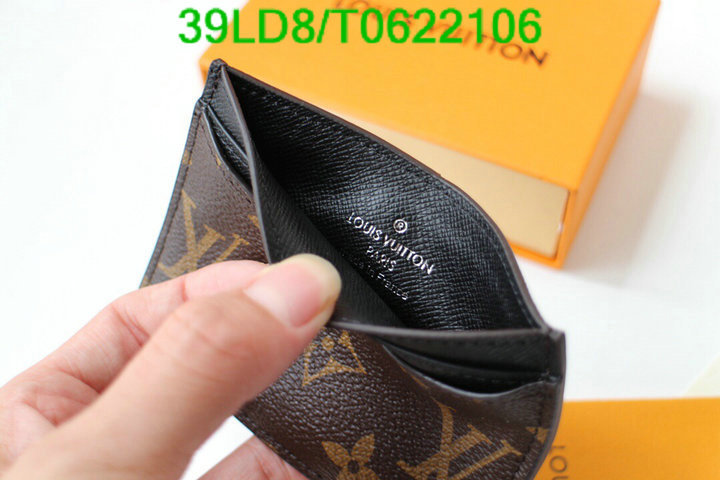 LV Bags-(Mirror)-Wallet-,Code: T0622106,$: 39USD