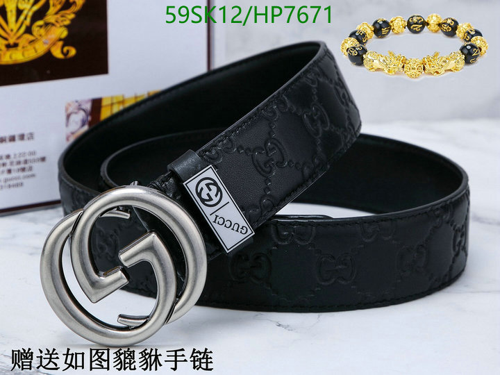 Belts-Gucci, Code: HP7671,$: 59USD