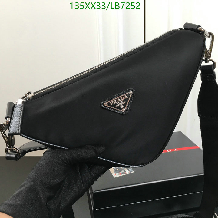 Prada Bag-(Mirror)-Triangle,Code: LB7252,$: 135USD