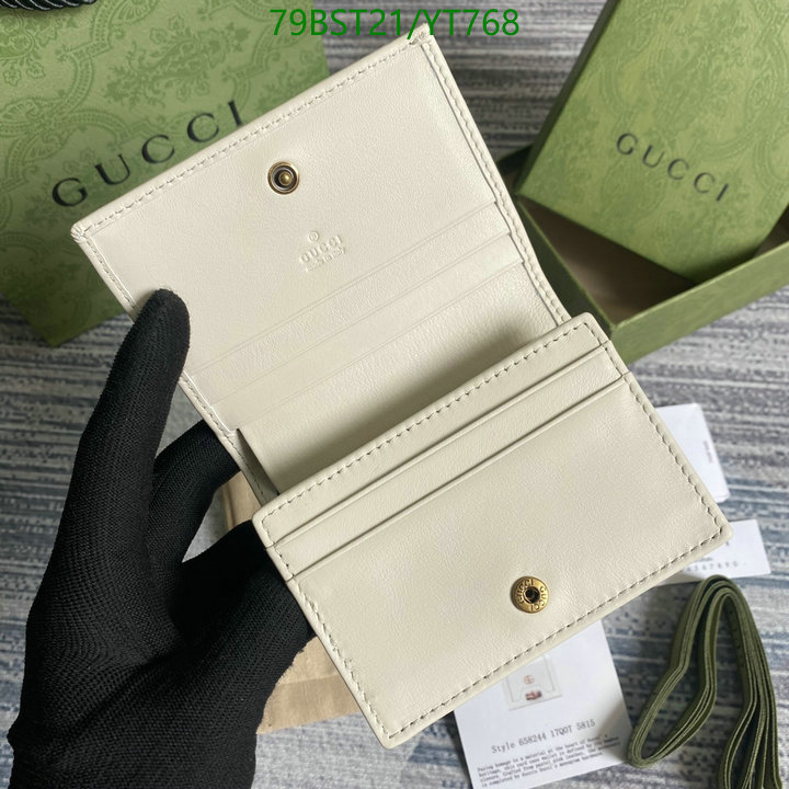 Gucci Bag-(Mirror)-Wallet-,Code: YT768,$: 79USD