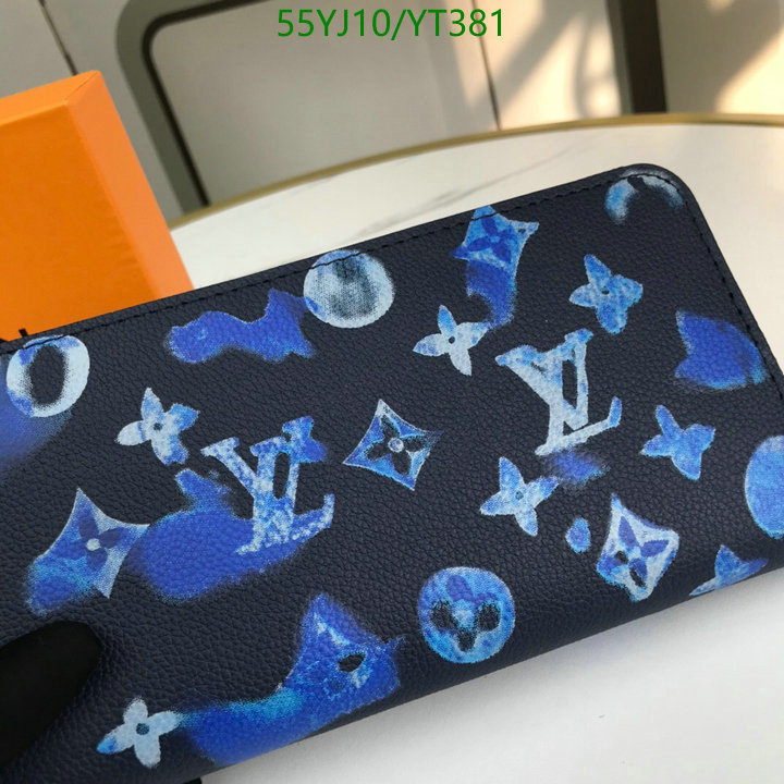 LV Bags-(4A)-Wallet-,Code: YT381,$: 55USD