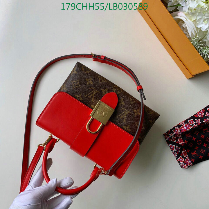 LV Bags-(Mirror)-Handbag-,Code: LB030589,$:179USD