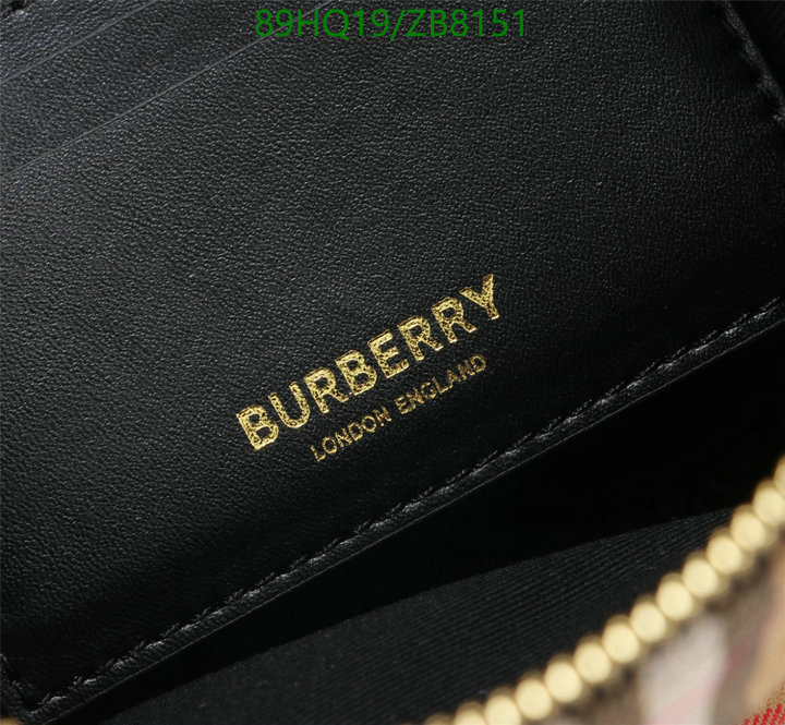 Burberry Bag-(4A)-Diagonal-,Code: ZB8151,$: 85USD