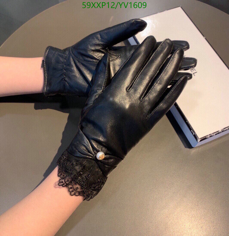 Gloves-Chanel, Code: YV1609,$: 59USD