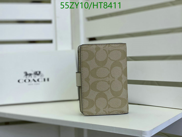 Coach Bag-(4A)-Wallet-,Code: HT8411,$: 55USD