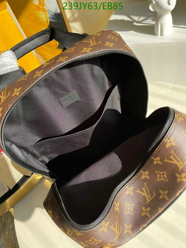 LV Bags-(Mirror)-Backpack-,Code: EB85,$: 239USD