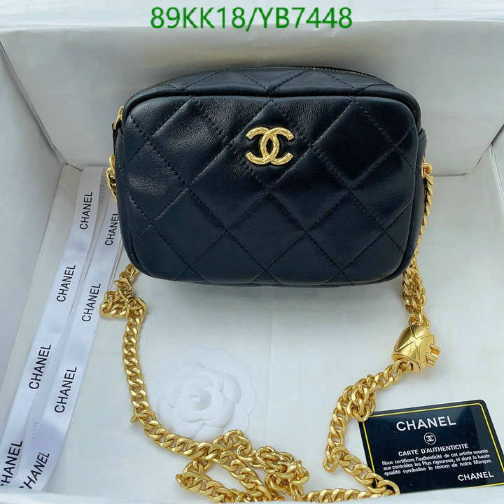 Chanel Bags ( 4A )-Diagonal-,Code: YB7448,$: 89USD