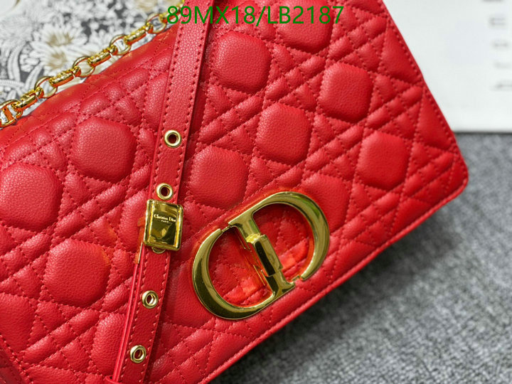 Dior Bags-(4A)-Caro-,Code: LB2187,$: 89USD