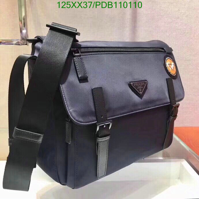 Prada Bag-(Mirror)-Diagonal-,Code: BLB110110,$:125USD