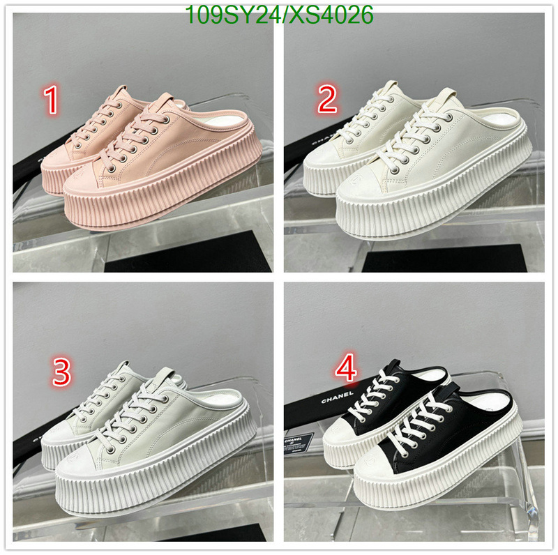 Women Shoes-Chanel, Code: XS4026,$: 109USD