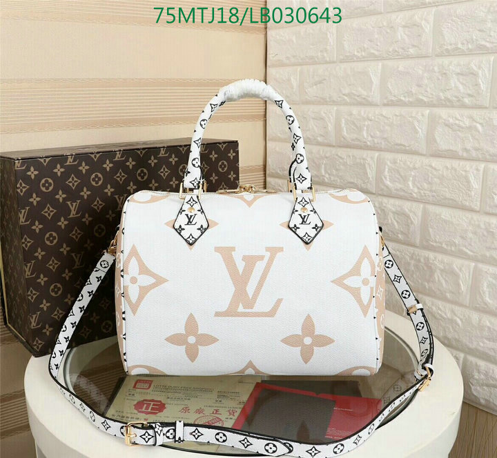 LV Bags-(4A)-Speedy-,Code: LB030643,$:75USD