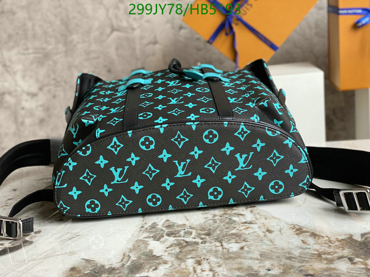 LV Bags-(Mirror)-Backpack-,Code: HB5193,$: 299USD