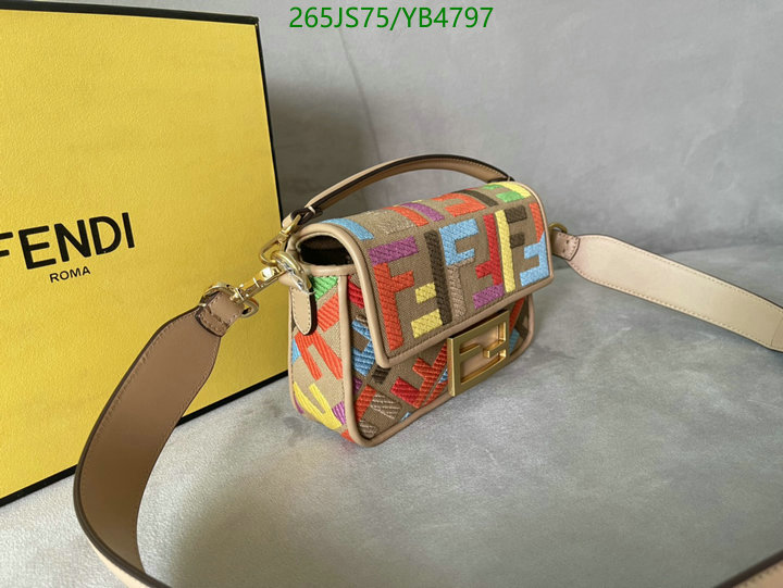 Fendi Bag-(Mirror)-Baguette,Code: YB4797,$: 265USD