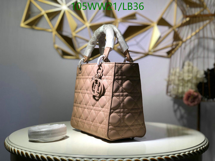 Dior Bags-(4A)-Lady-,Code: LB36,$: 105USD