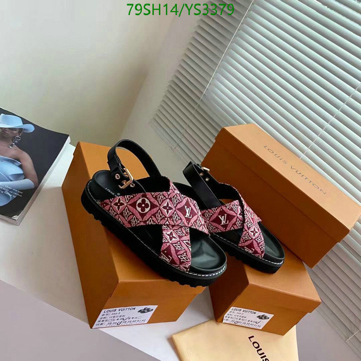 Women Shoes-LV, Code: YS3379,$: 79USD