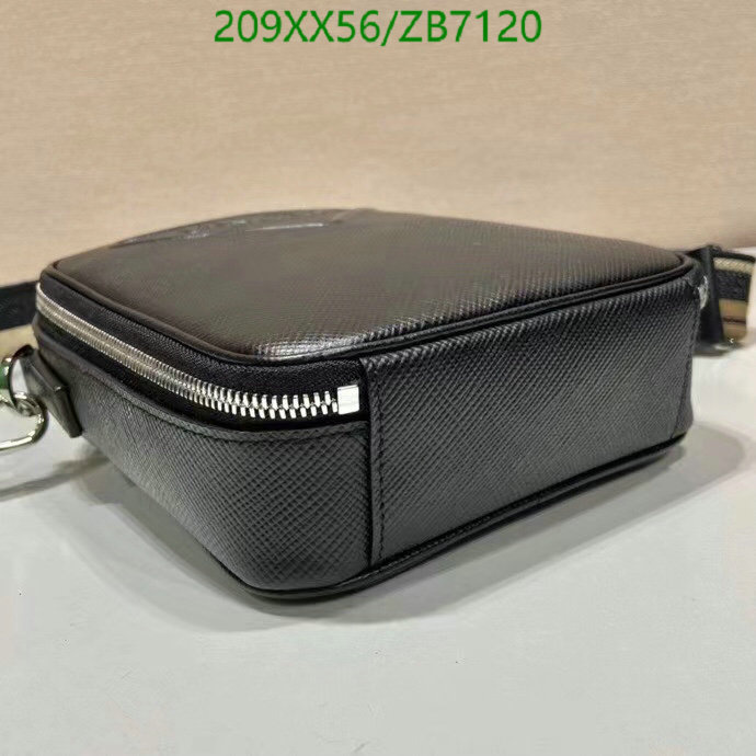 Prada Bag-(Mirror)-Diagonal-,Code: ZB7120,$: 209USD