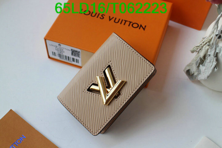 LV Bags-(Mirror)-Wallet-,Code: T062223,$: 65USD