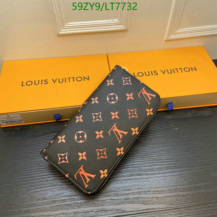 LV Bags-(4A)-Wallet-,Code: LT7732,$: 59USD