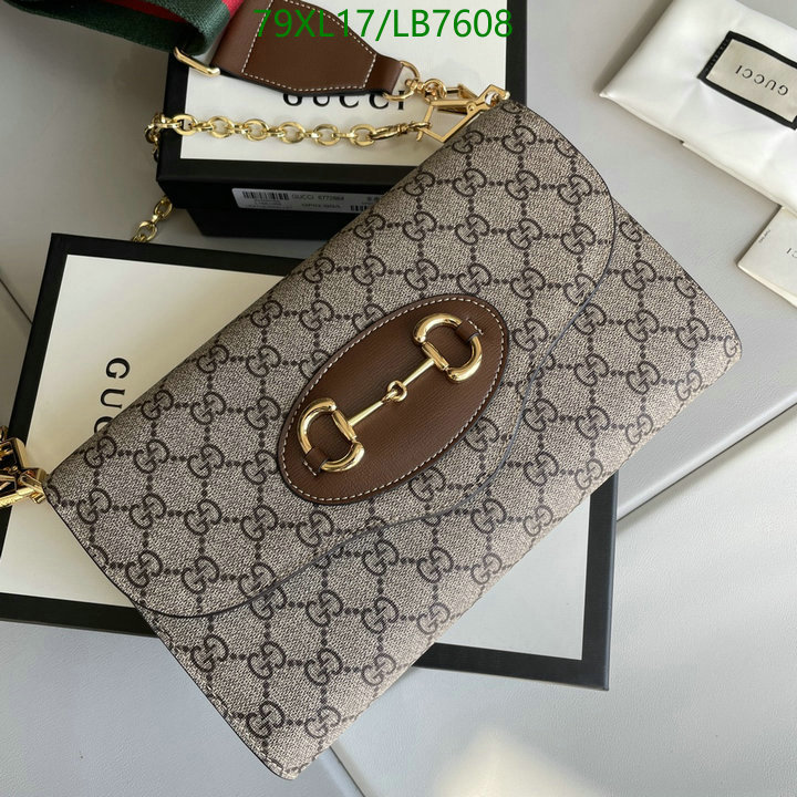 Gucci Bag-(4A)-Horsebit-,Code: LB7608,$: 79USD